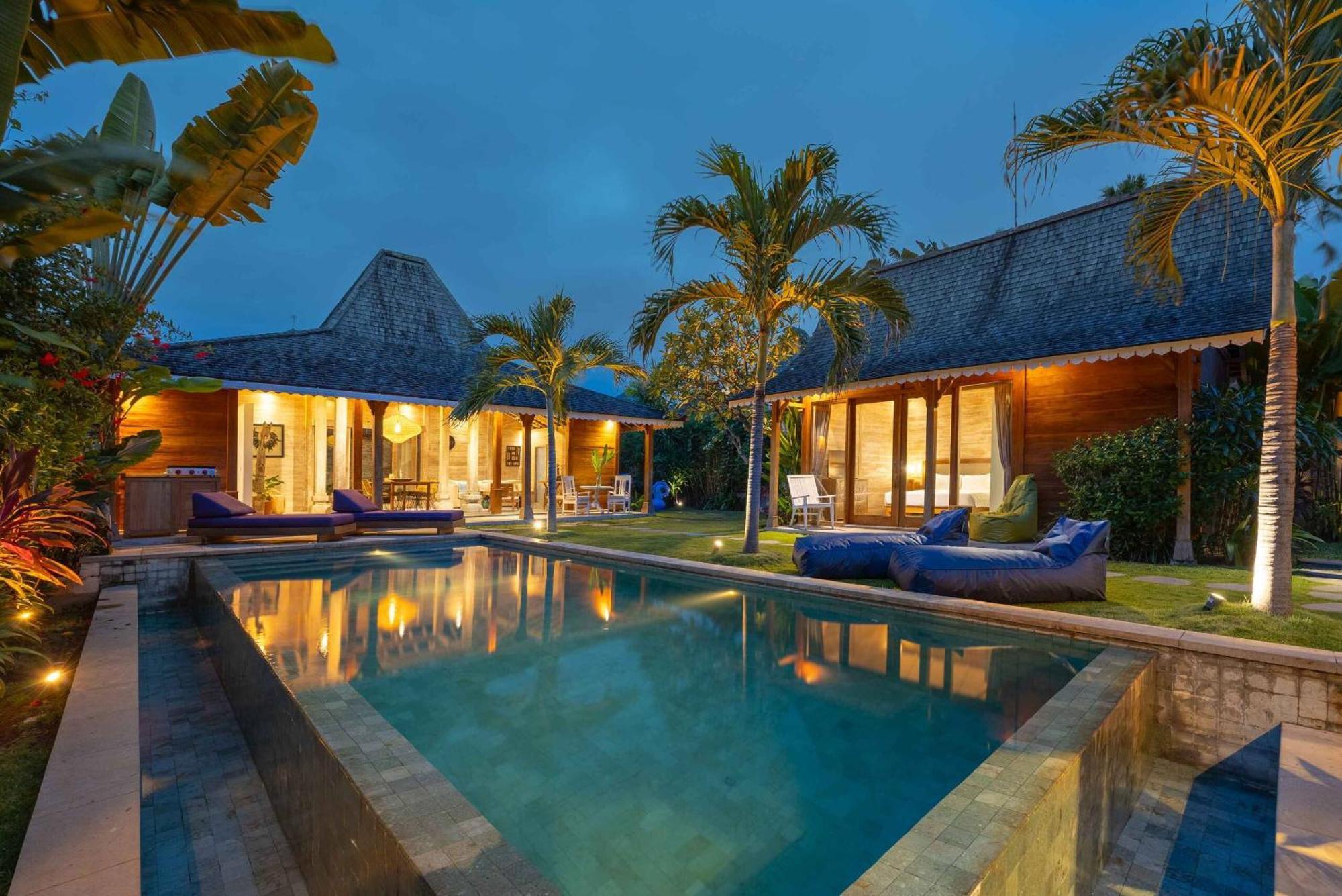 Villa Du Bah - Family Gateway 3Br Villa 12Min To Beach With Private Pool And Parking Kerobokan Eksteriør billede
