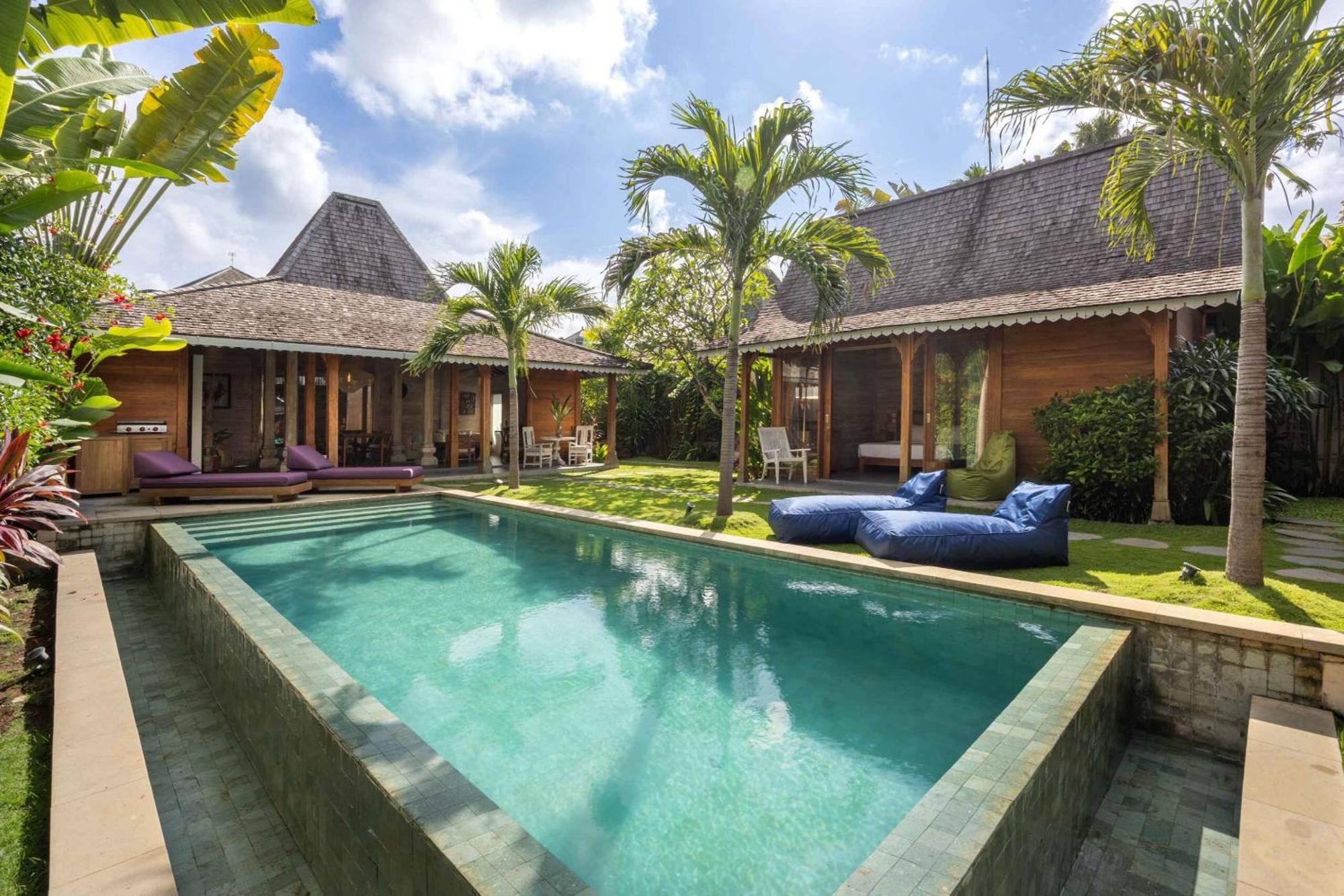 Villa Du Bah - Family Gateway 3Br Villa 12Min To Beach With Private Pool And Parking Kerobokan Eksteriør billede