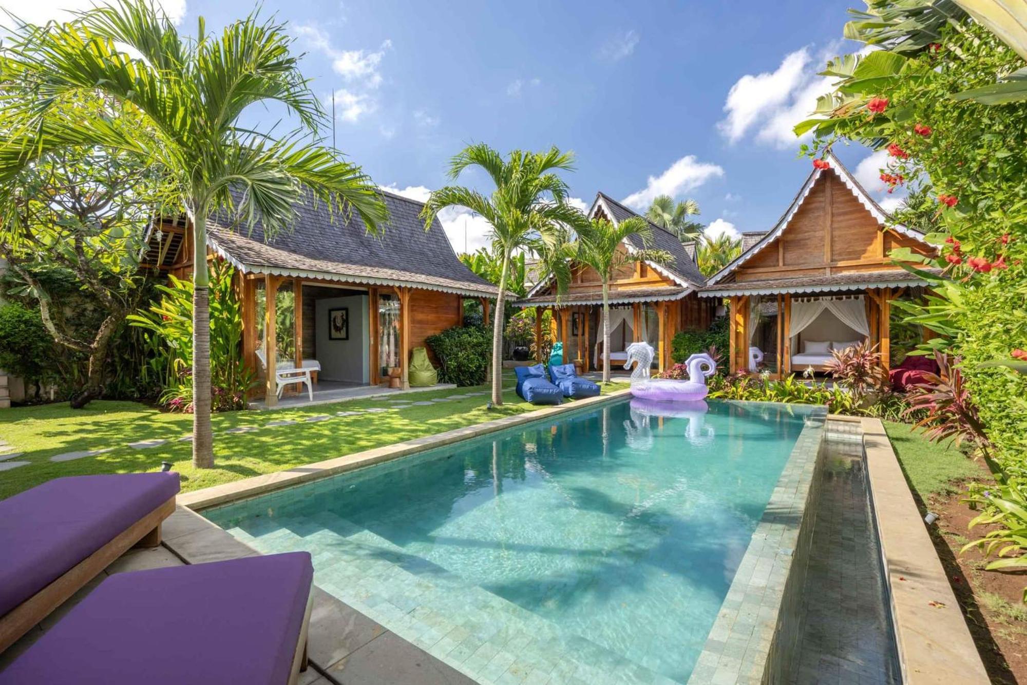 Villa Du Bah - Family Gateway 3Br Villa 12Min To Beach With Private Pool And Parking Kerobokan Eksteriør billede