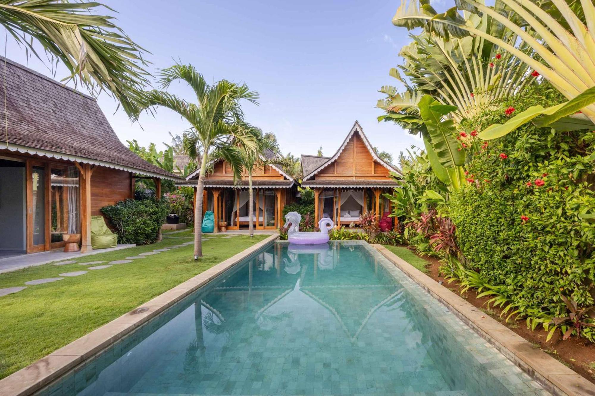 Villa Du Bah - Family Gateway 3Br Villa 12Min To Beach With Private Pool And Parking Kerobokan Eksteriør billede
