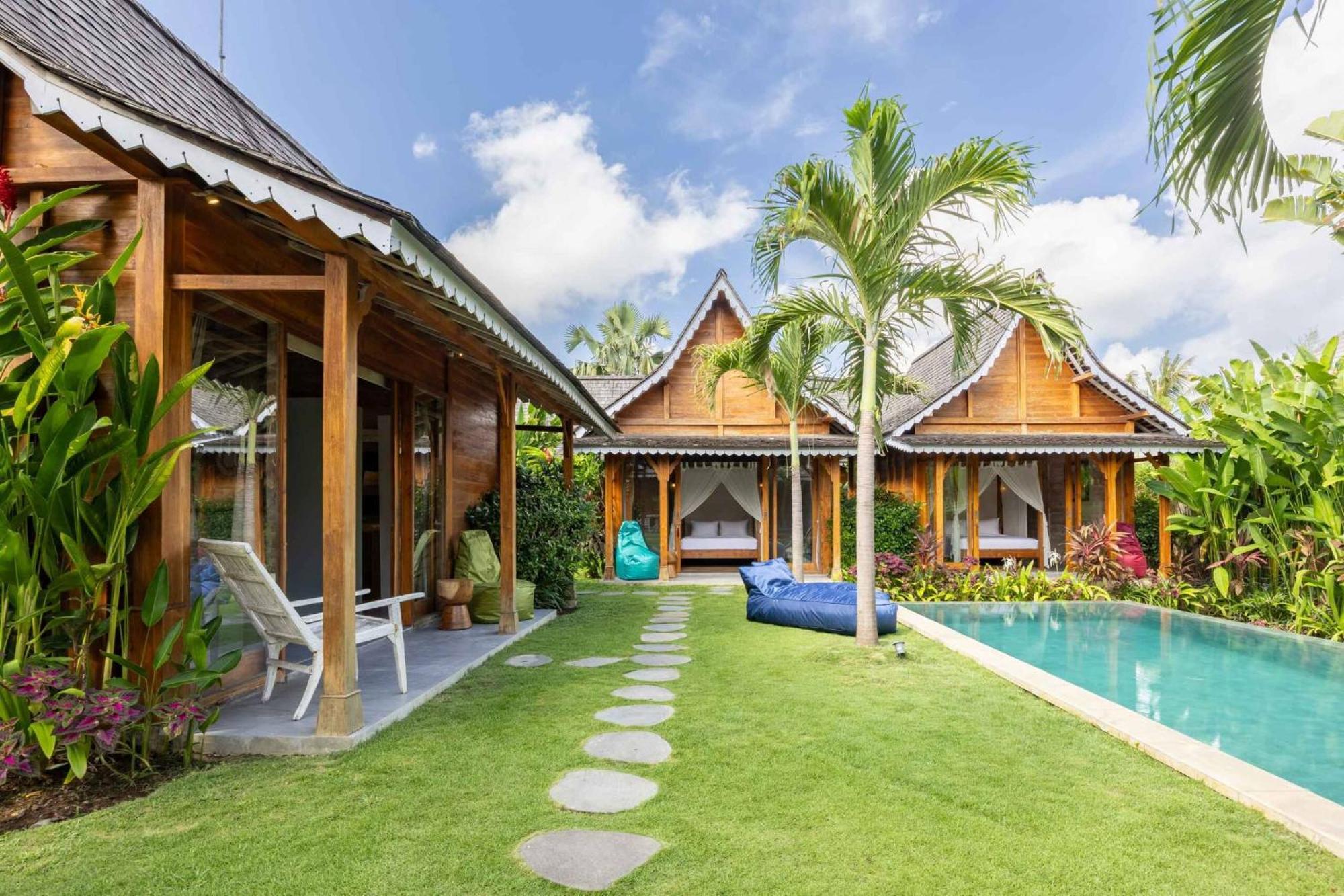 Villa Du Bah - Family Gateway 3Br Villa 12Min To Beach With Private Pool And Parking Kerobokan Eksteriør billede